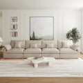 Canapés modulaires sectionnels, Canapés profonds minimalistes et confortables en duvet pour bureau et appartement