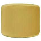 Pouf rond en velours – Plusieurs couleurs – Siège individuel
