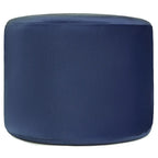 Pouf rond en velours – Plusieurs couleurs – Siège individuel