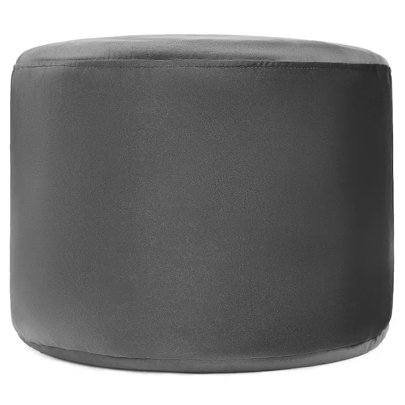 Pouf rond en velours – Plusieurs couleurs – Siège individuel