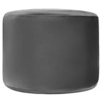 Pouf rond en velours – Plusieurs couleurs – Siège individuel