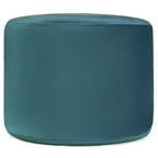 Pouf rond en velours – Plusieurs couleurs – Siège individuel