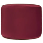 Pouf rond en velours – Plusieurs couleurs – Siège individuel
