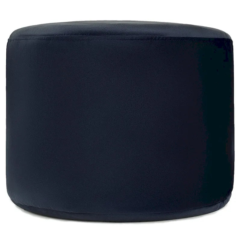 Pouf rond en velours – Plusieurs couleurs – Siège individuel