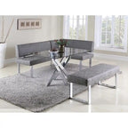 Coin repas réversible Somette Gene gris foncé - 48.81 X 71.25 X 33.46