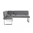 Coin repas réversible Somette Gene gris foncé - 48.81 X 71.25 X 33.46
