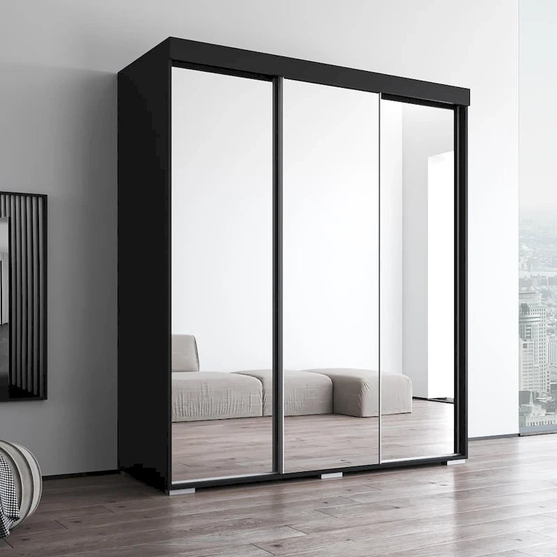 Armoire 3 Portes Miroir Strick & Bolton Suger