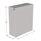 Armoire 3 Portes Miroir Strick & Bolton Suger