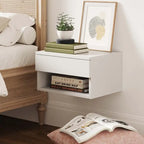 Table de chevet flottante moderne