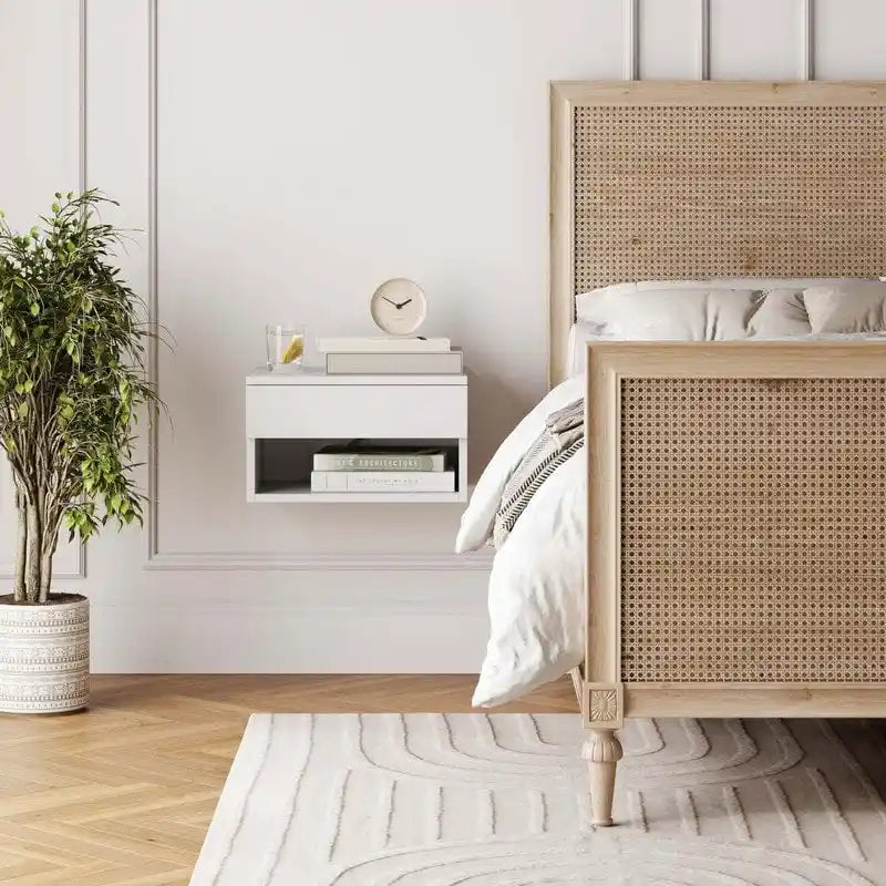 Table de chevet flottante moderne