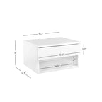Table de chevet flottante moderne