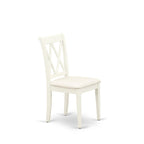 East West Furniture – Ensemble de salle à manger – Une table de salle à manger et des chaises de salle à manger – (Option finition et pièces)