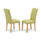 East West Furniture – Ensemble de salle à manger – Une table de salle à manger et des chaises de salle à manger – (Option finition et pièces)