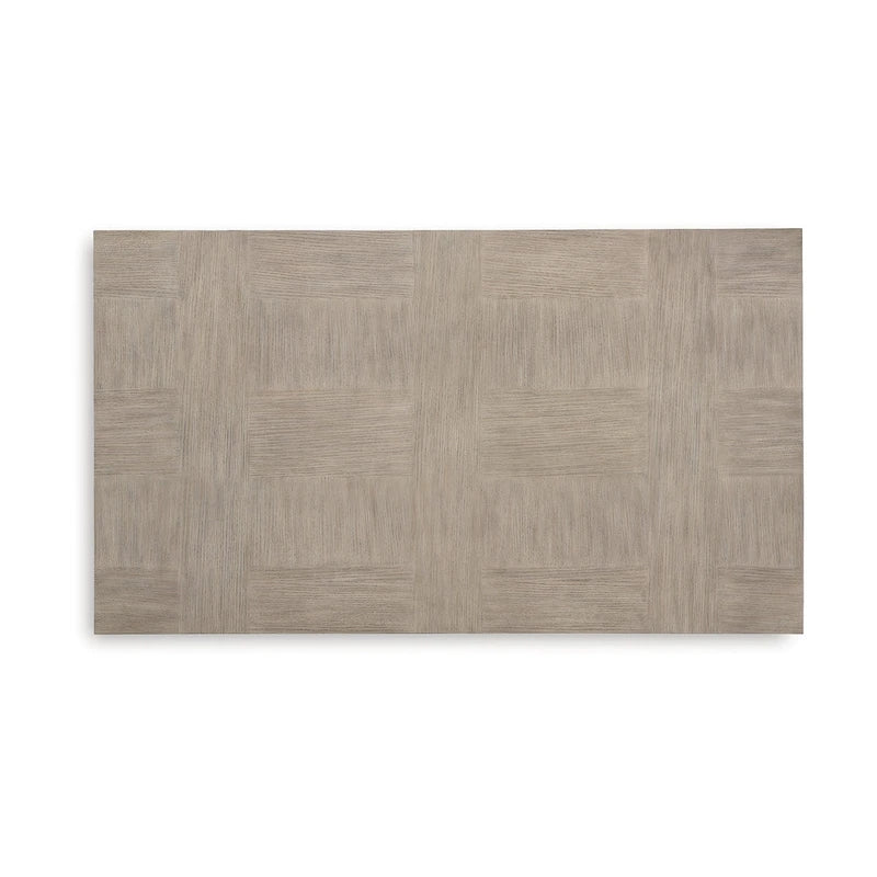 Table basse chêne clair grisâtre, plateau plaqué chêne, 60L x 35P x 16H