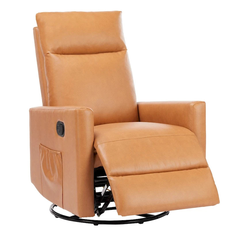 Fauteuil inclinable Winback marron avec massage, une place